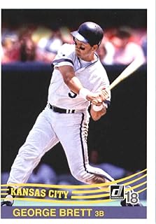 Baseball MLB 2018 Donruss #241 George Brett #241 Retro 1984 NM Near Mint Royals