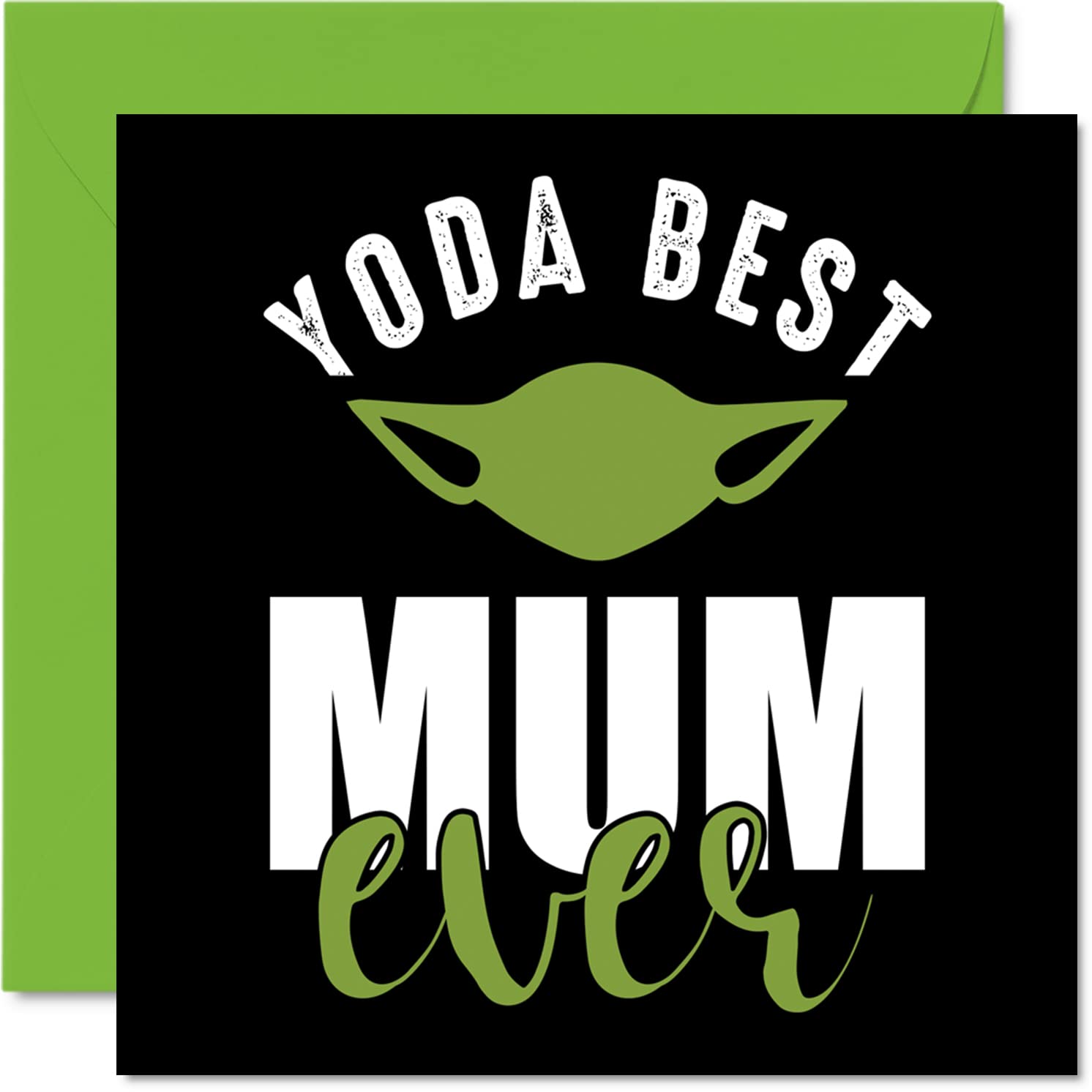 Carte D'anniversaire Amusante Pour La Fête Des Mères – Yoda