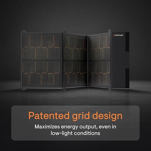 Miniatura 4 de Enphase IQ Panel portátil  Panel solar plegable de 200 W, ligero y portátil para energía solar en movimiento, compatible con IQ PowerPack 1500,