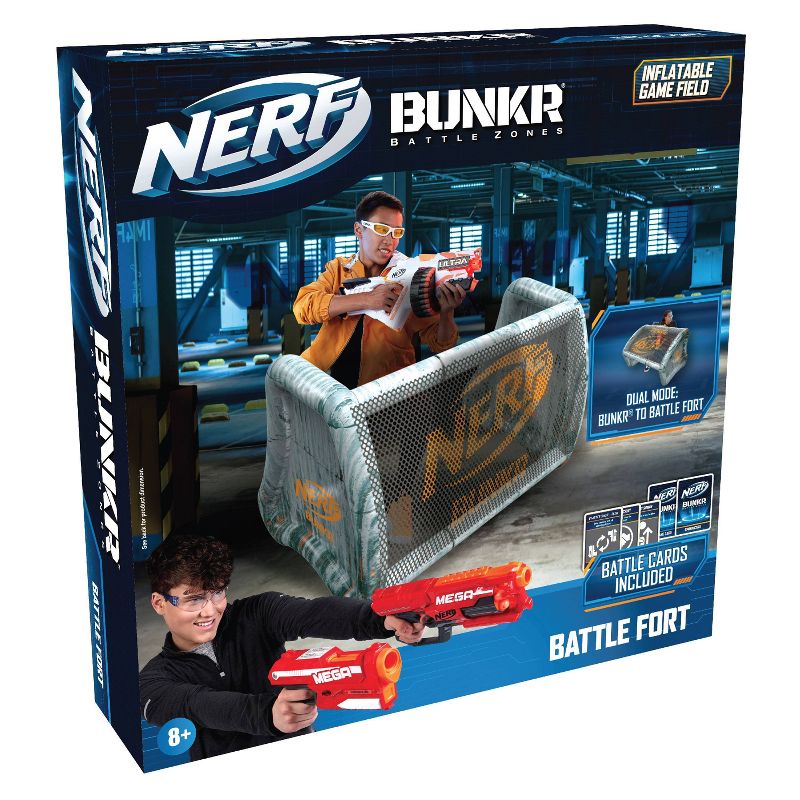 Buy Nerf Bunkr Battle Fort Inflatable Bunker Barricade Wall Perfect