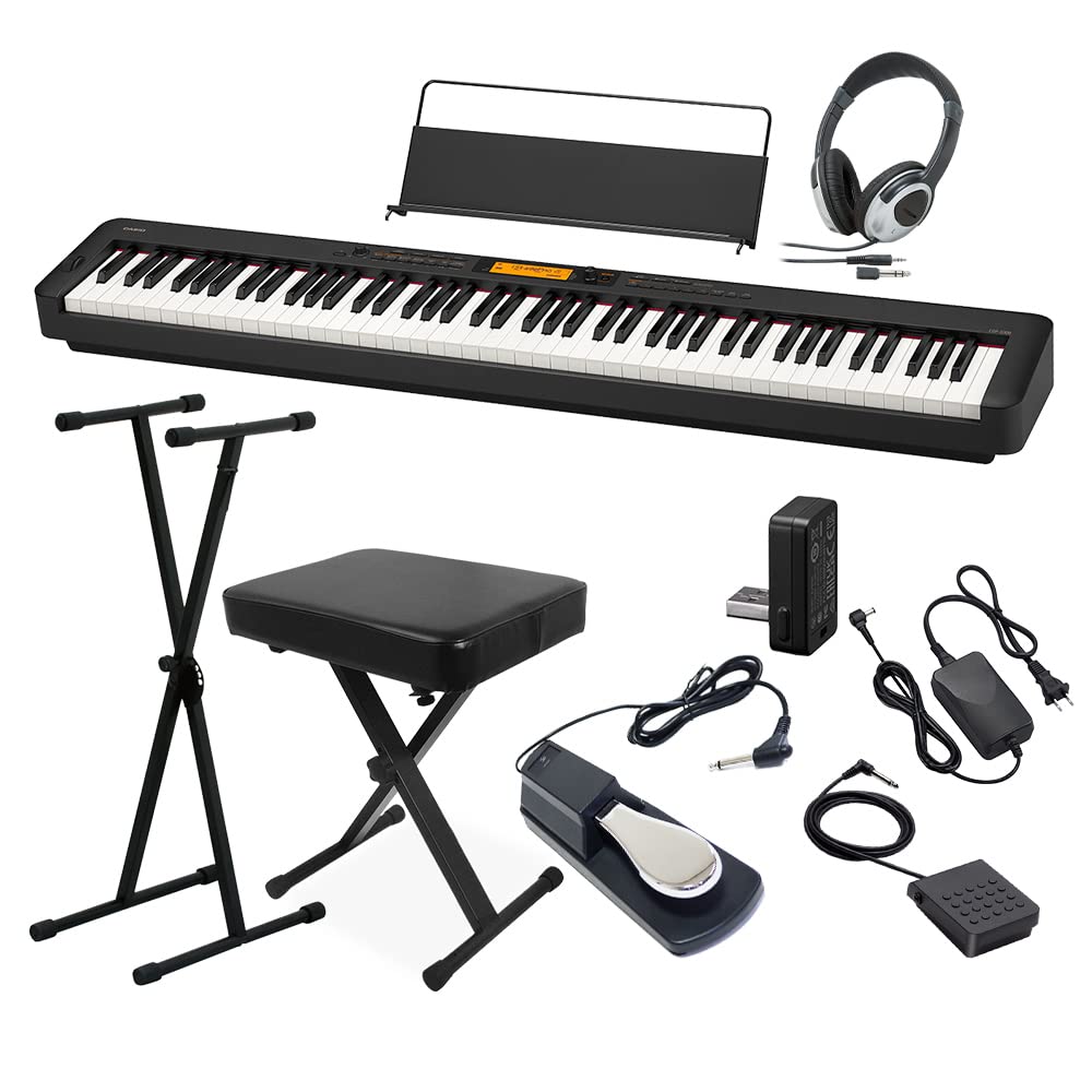 CASIO CDP-S300 電子ピアノ 本体 CASIO CDP-S300 電子ピアノ 88鍵盤 ヘッドホン・専用スタンド