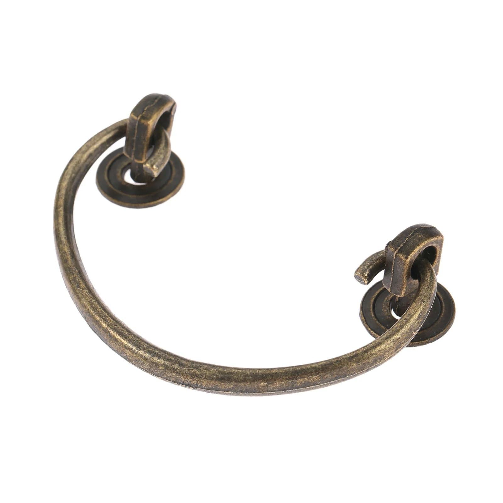 Poignée de meuble en bronze 85x49mm pour tiroir de cuisine