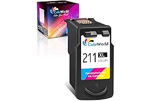 ColoWorld Remanufactured CL-211XL Color Ink Cartridge Replacement for Canon 211XL Pixma MX410