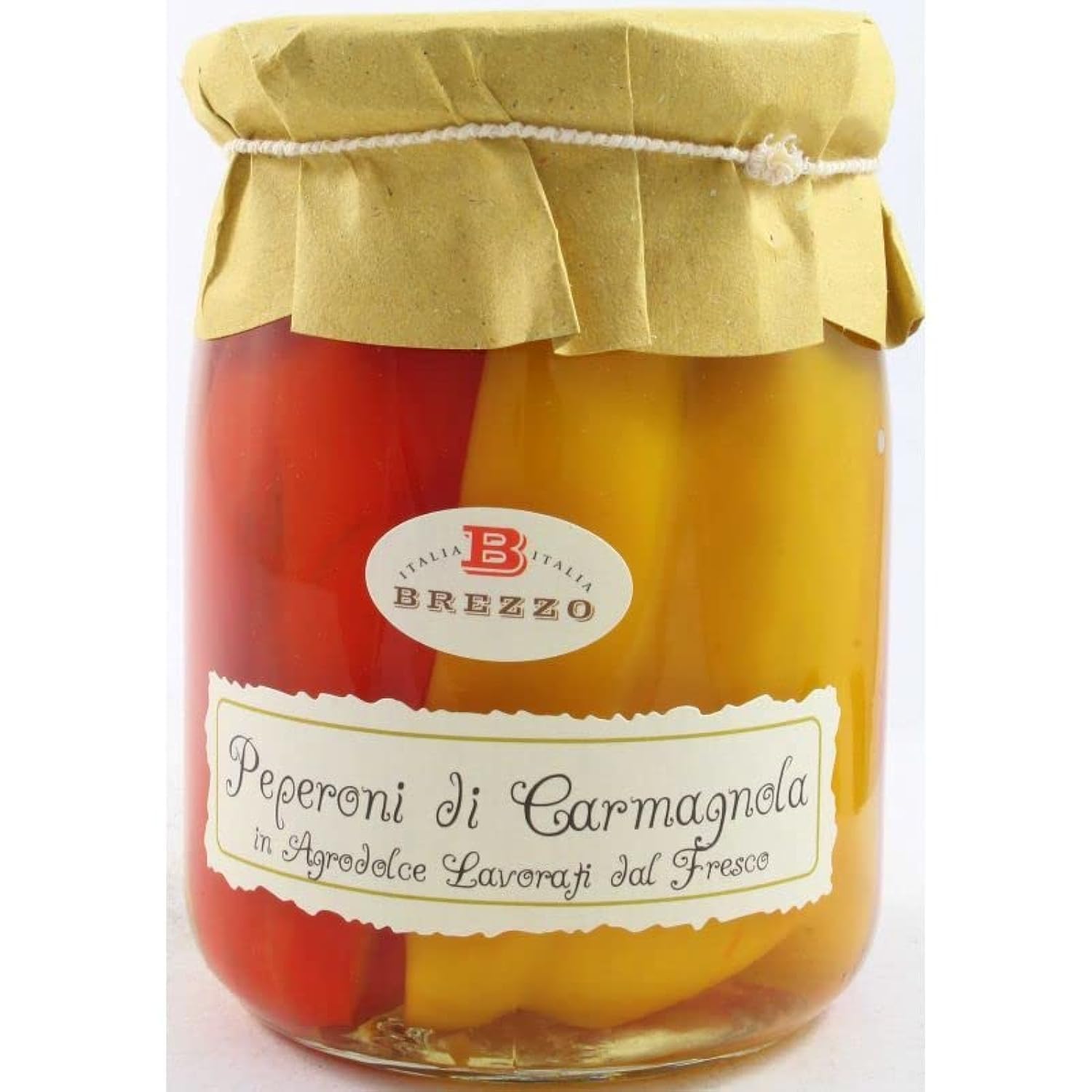 Brezzo - Peperoni di Carmagnola in agrodolce 560gr
