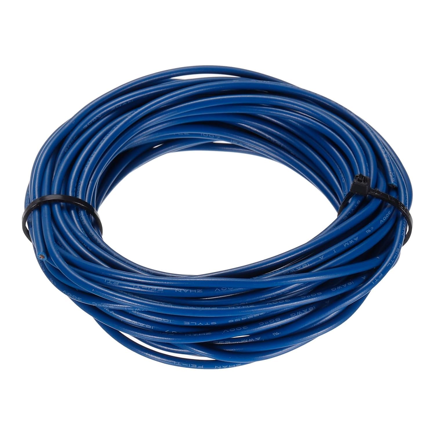 REES52 18AWG Wire 18 Gauge Stranded Wire PVC Hookup Wire, Electrical Wire UL1007 Tinned Copper Wire 1 Meter Blue for Internal Connecting Wire-image-35