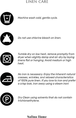 Miniatura 8 de Solino Home - Manteles individuales y servilletas francesas, a rayas y de granja