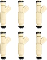 Vista 16 de 4 piezas Inyector de combustible Compatible con Kia Spectra Spectra5 Soul Hyundai Elantra 2008 2009 2010 2011 2012, Inyector de combustible de 12