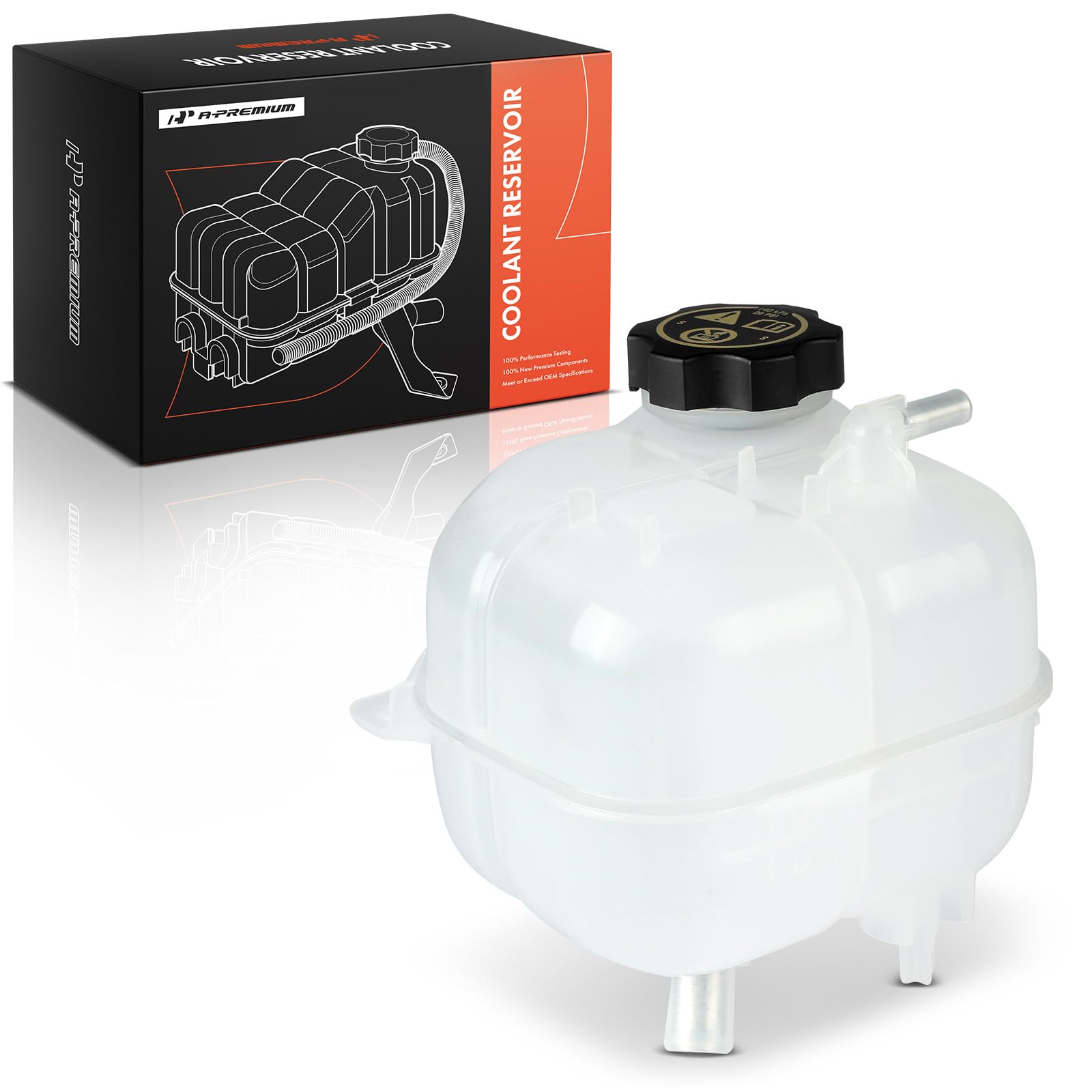 A-Premium Engine Coolant Overflow Recovery Expansion Tank [with