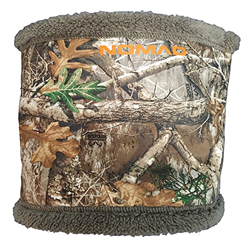Nomad Harvester NXT Neck Gaiter | High Pile Fleece Gaiter W/Shell, Blaze