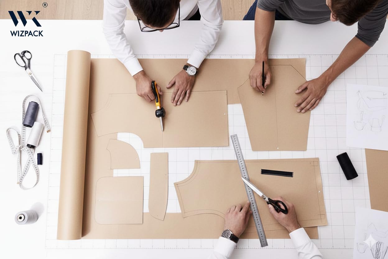 Wizkpack Professional Garment Pattern Making Paper Roll - 180 GSM Heavy Duty Kraft Paper, 36 Inch Wide (91 cm) x 10 Meter Long, CAD Plotter & Master Drafting Quality. 3