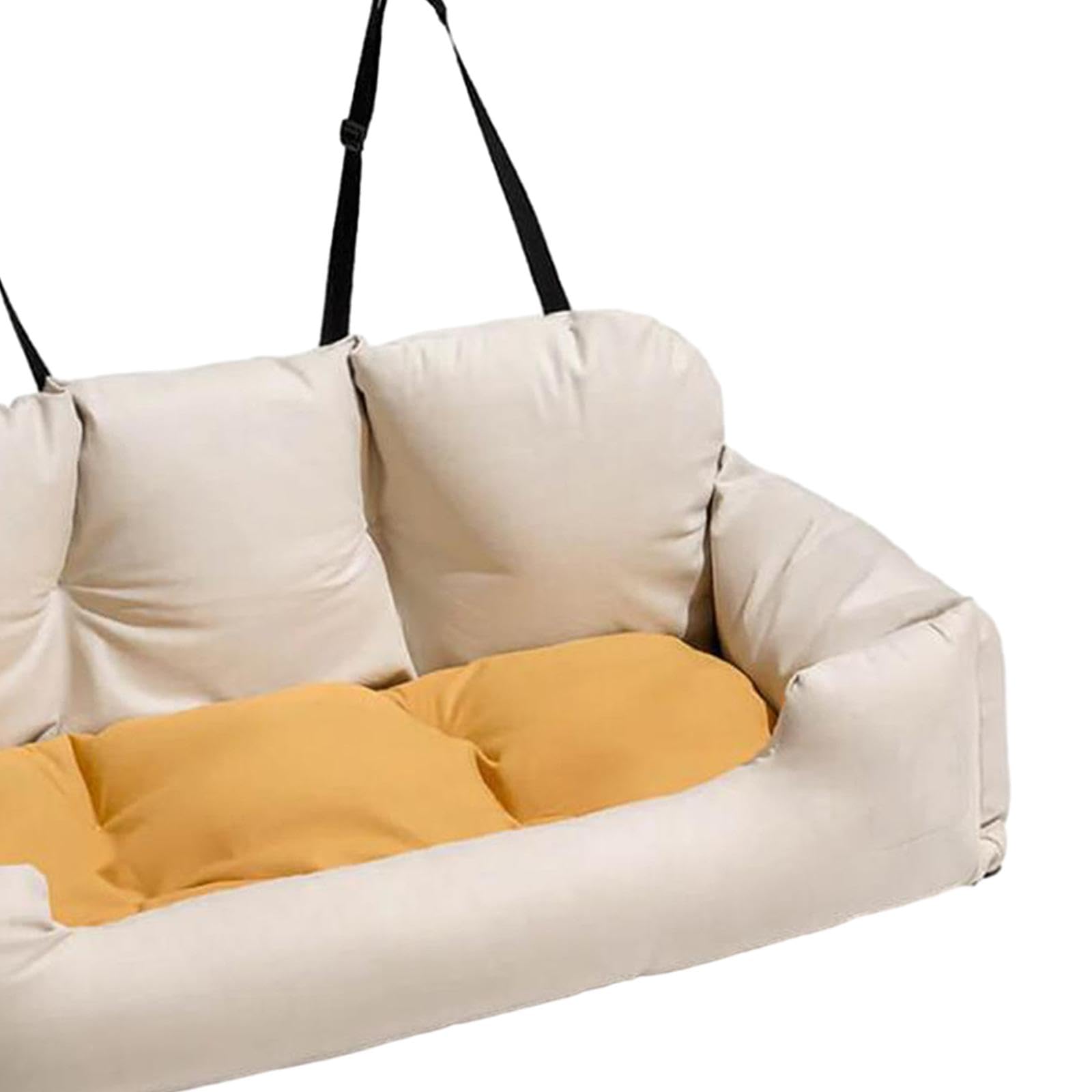 Asiento Elevador para Mascotas, Asiento de Coche para Perros, Cama Suave Antideslizante para Perros, Grande, para Perros, Gatitos,