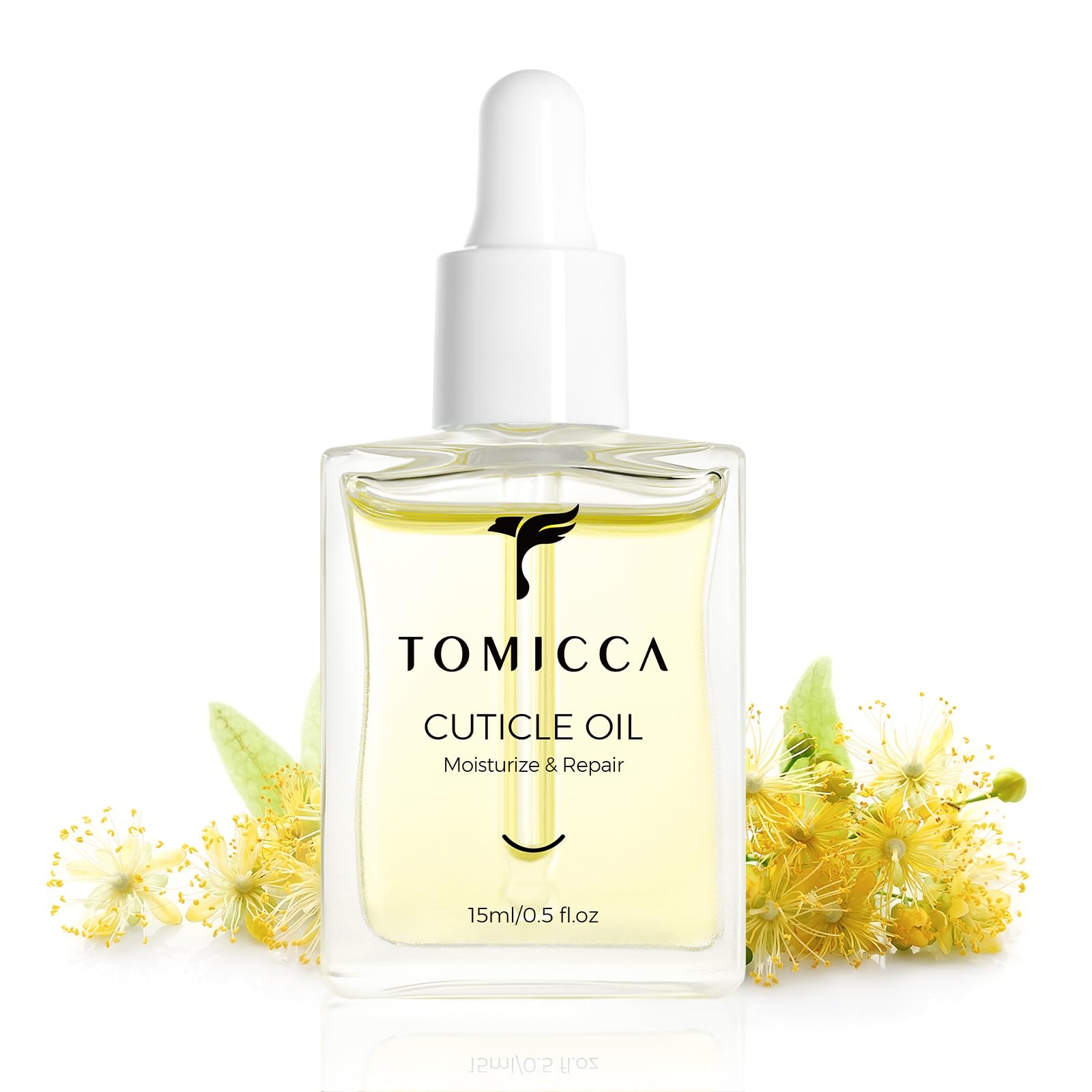 TOMICCA Cuticle Oil, 15ml Moisturize & Repair Cuticle Serum with Vitamin E