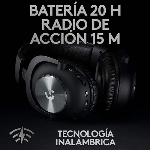 Miniatura 4 de Logitech G PRO X - Auriculares inalámbricos Lightspeed para juegos y mouse inalámbrico PRO X Superlight ultra ligero sensor Hero 25K 25600 DPI 5