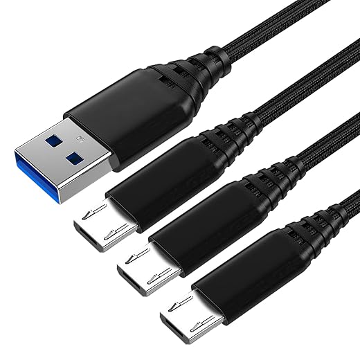 Happy Buying Charger Cord for Motorola Moto E 2020,G5 G5S G4 E5 E4 Plus E6,E5/Play/Cruise/Supra,Fast Charge Charging Wire,Micro USB Phone Power Cable 3FT 6FT 6FT