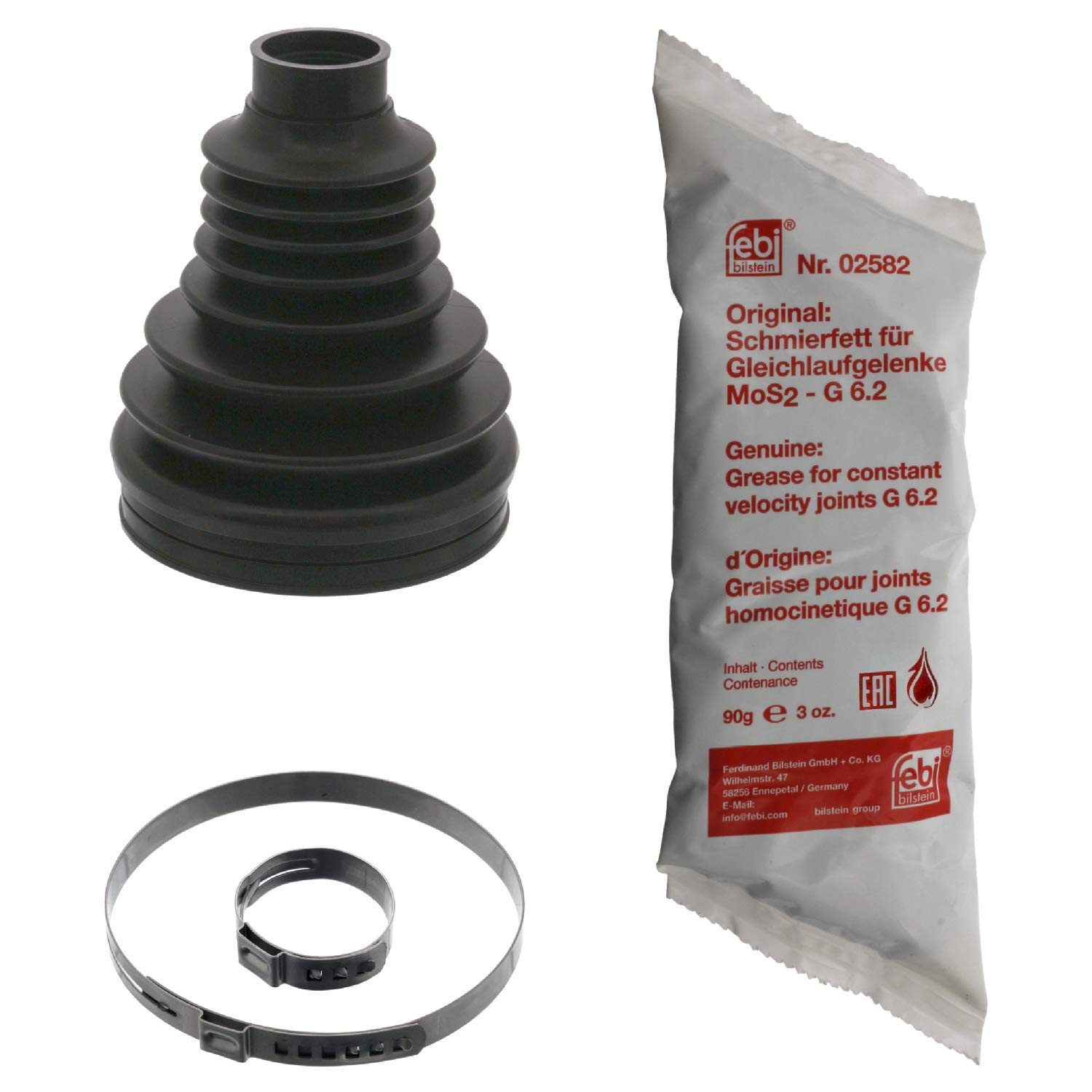 CV Joint Boot fits FIAT PANDA 1.3D 2006 on 169A5.000 C.V. Driveshaft Gaiter Febi