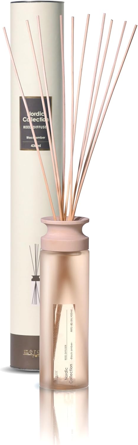 MRU-80 Nordic Collection Reed Diffuser (Black Amber)