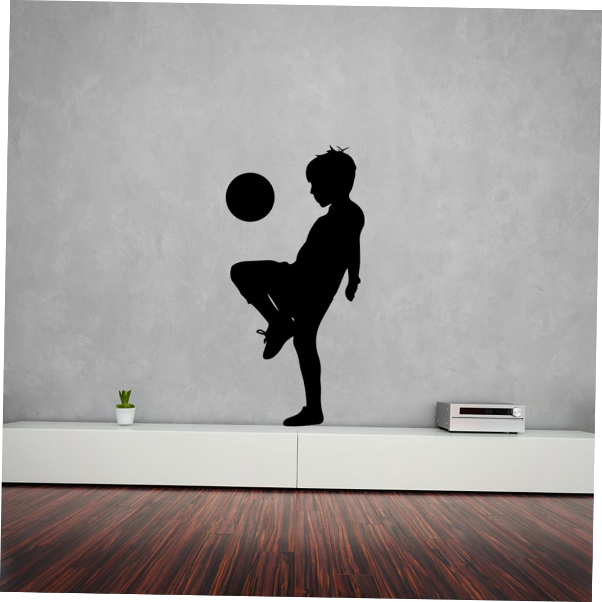 POPETPOP 3pezzi Adesivi Murali Calcio Per Stickers Decorativi Per Camera Da Letto Design Sportivo Facili Da Applicare e Rimovibili