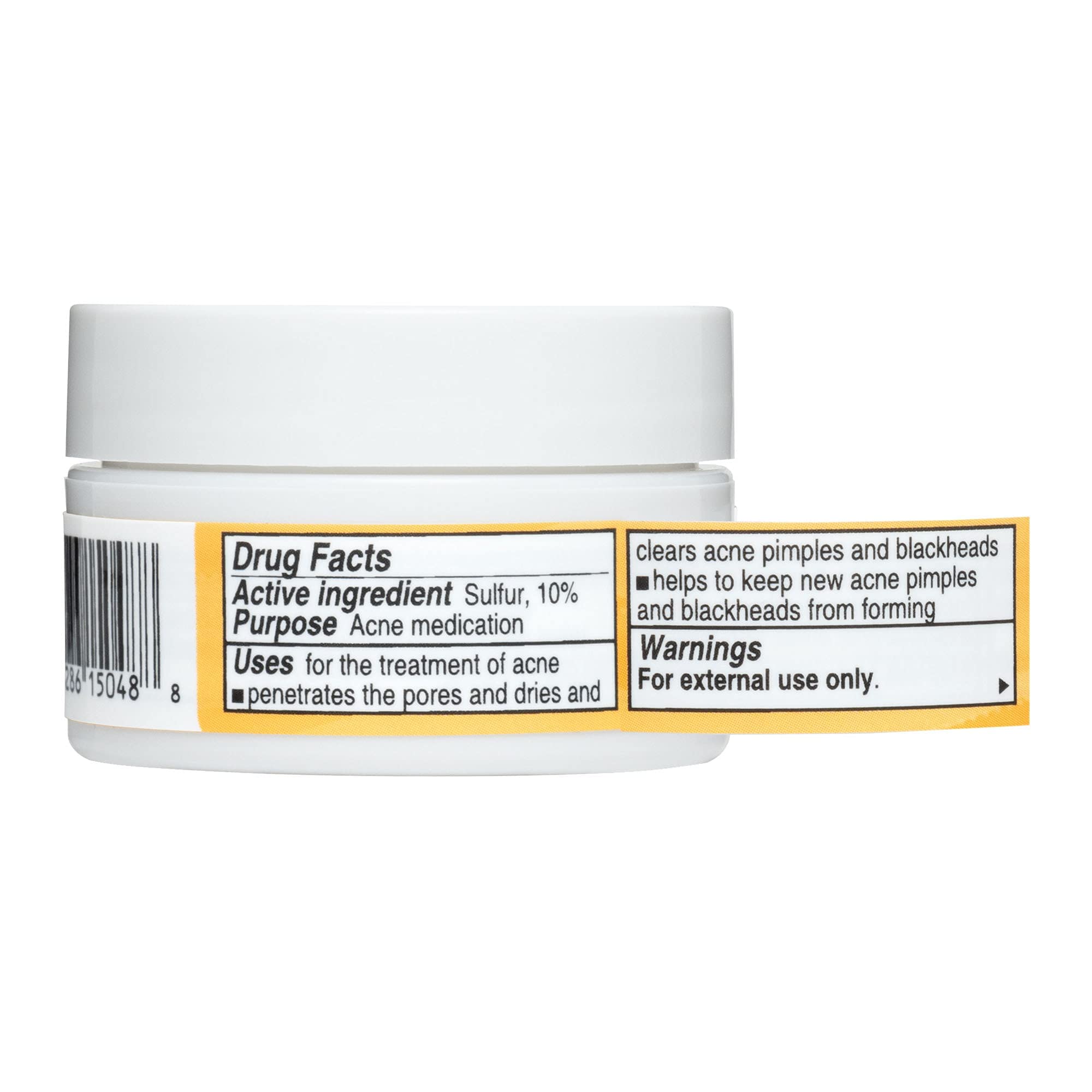 De La Cruz 10 Sulfur Ointment Acne Treatment Medication to Clear