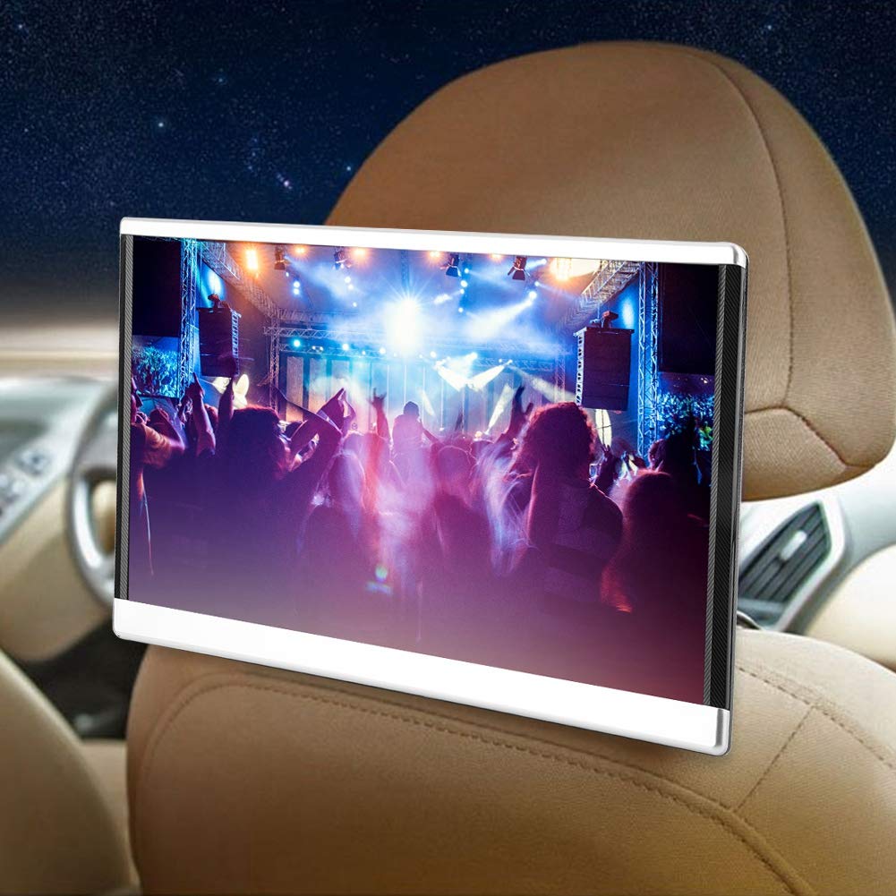 10.1inch HD Car DVD Player Headrest DVD Portable Digital Pillow Monitor Full Angle Stable for Most Car