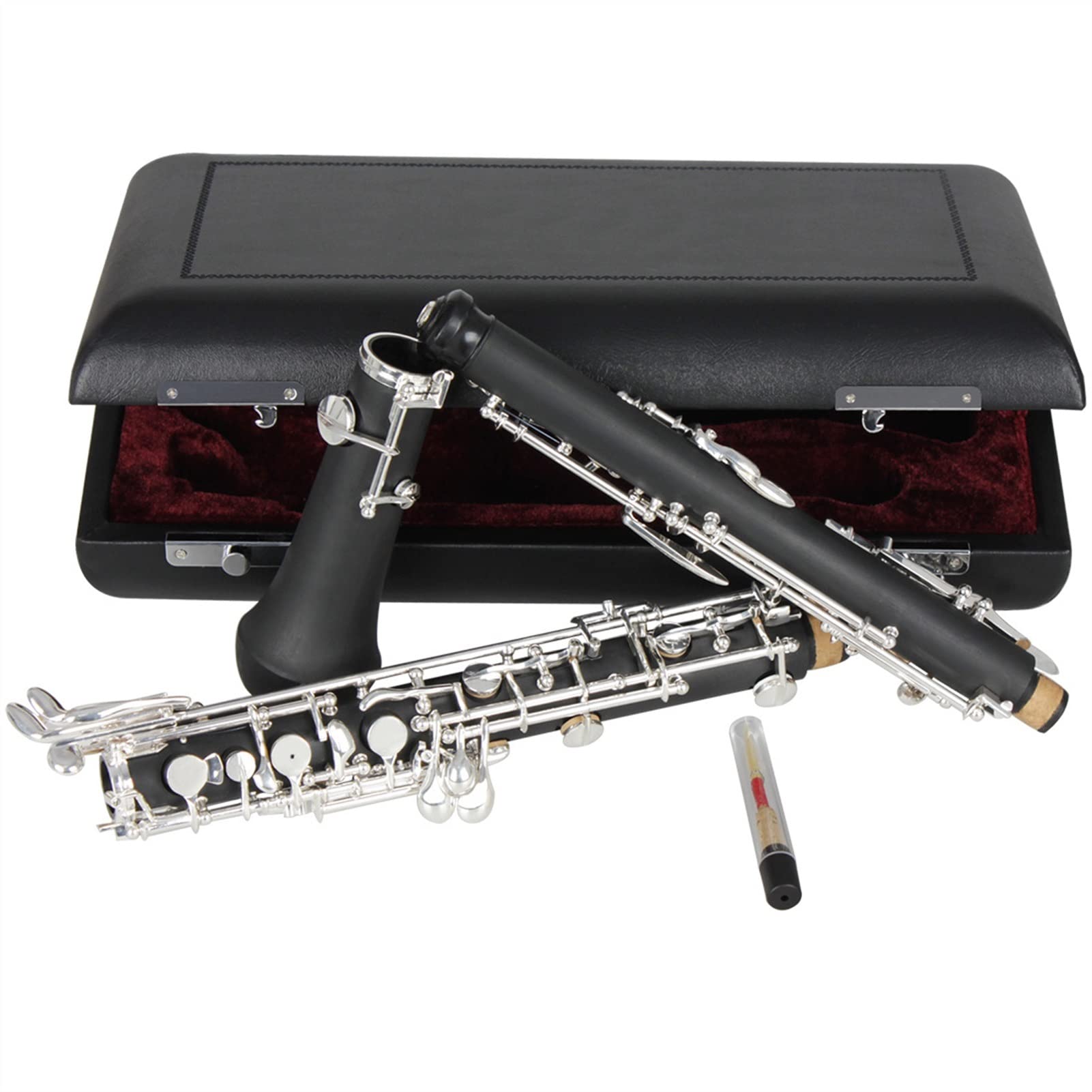 Strumento Oboe Professional C Key Semi-Automatic Bakelite Tube Oboe È Adatto per L'esame Professionale delle Prestazioni Principiante di Oboe