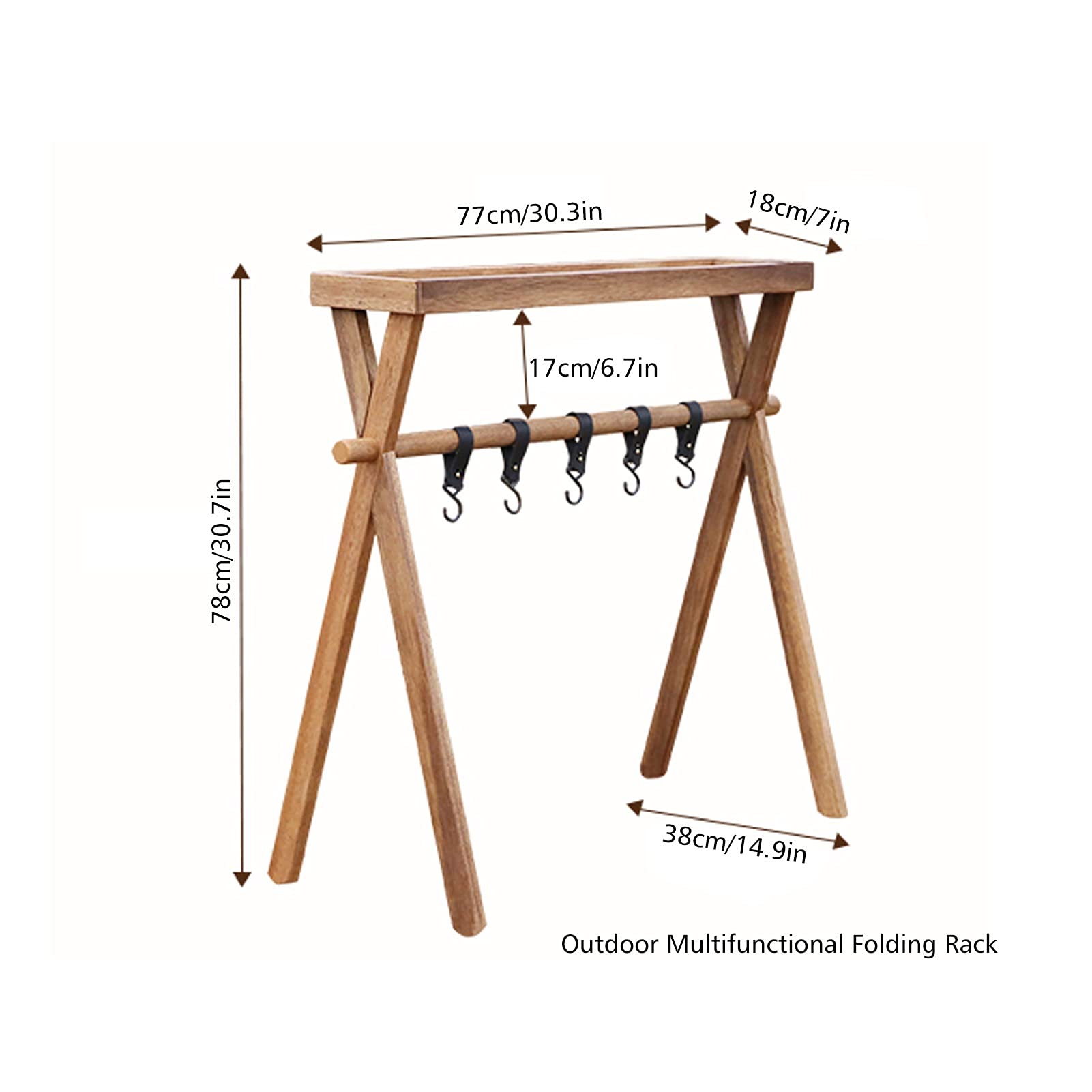 Folding Luggage Racks Foldable Camping Hanging Rack - Aluminum Tripod ...