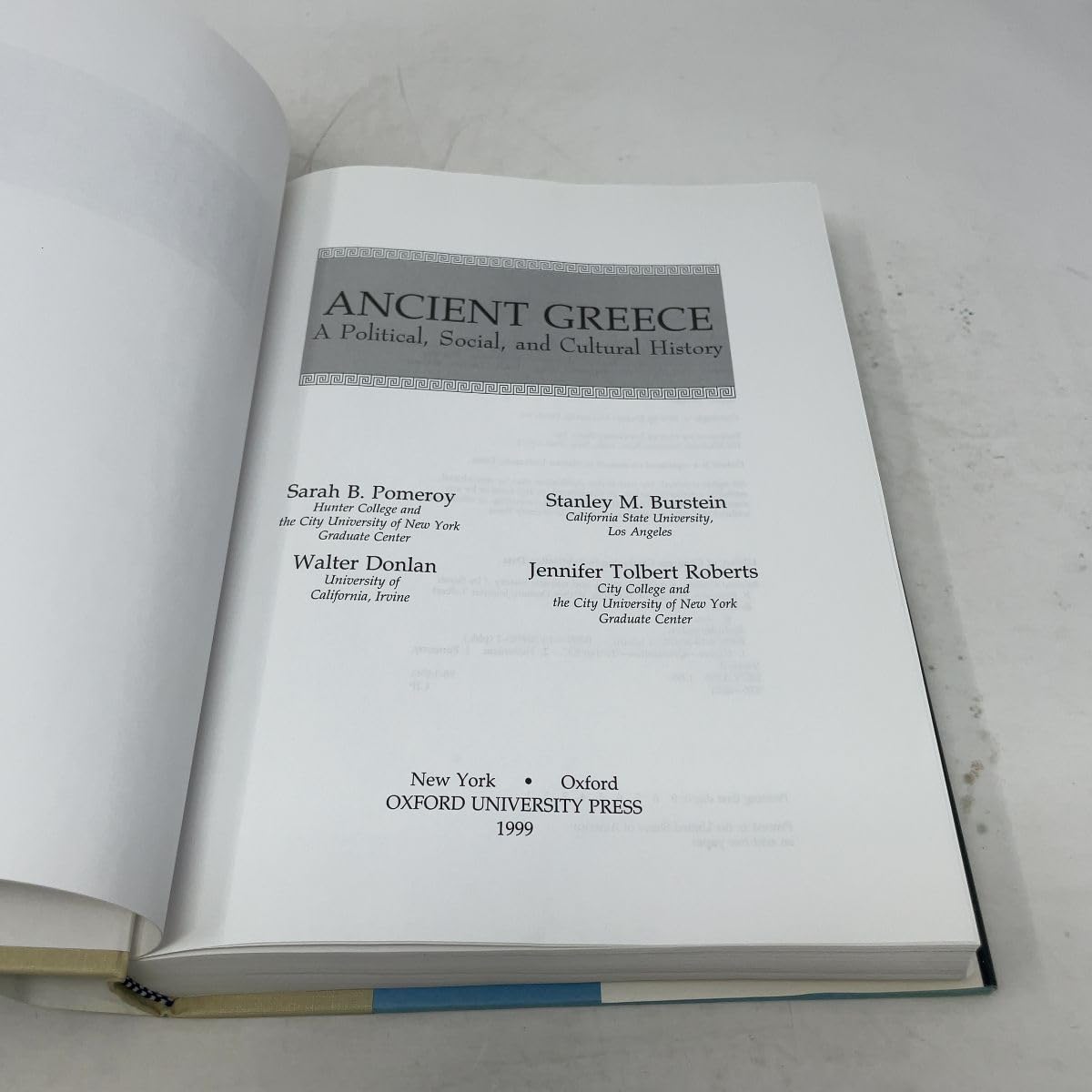 Ancient Greece: A Political, Social, and Cultural History