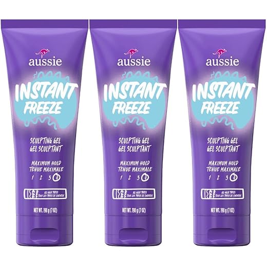 Aussie Freeze Gel - Maximum Hold - 7 Oz