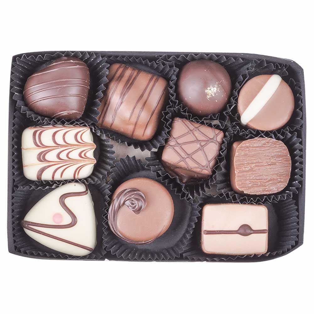 Ballotin de chocolats Supreme | 30 Chocolats | Assortiment à offrir | 375g | Premium | Homme | Femme | Noel | Anniversaire | Pâques | Grand-père | Grand-mère | Cadeau de mariage