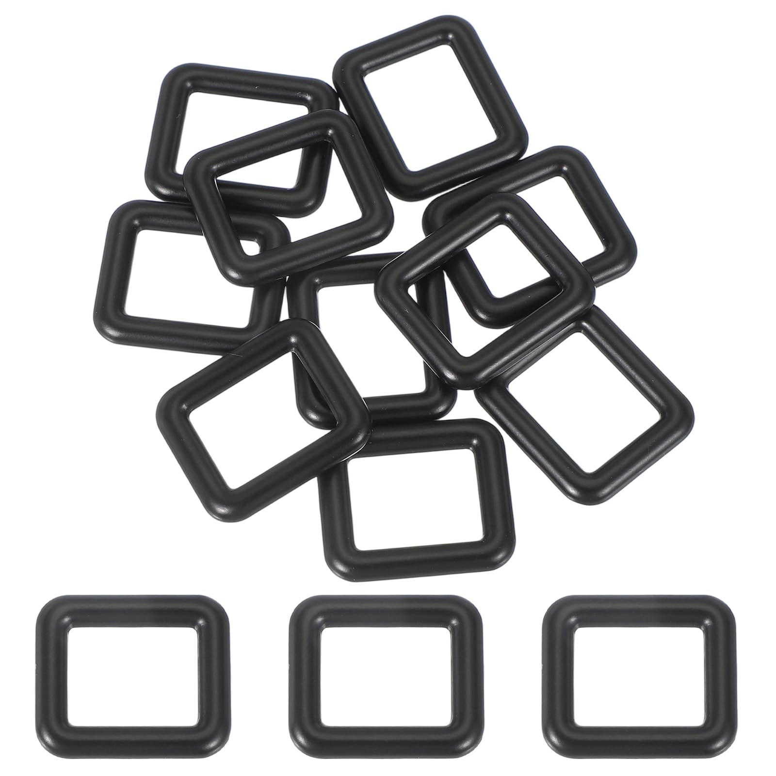 PATIKIL Metal Rectangle Rings Buckle 19mm