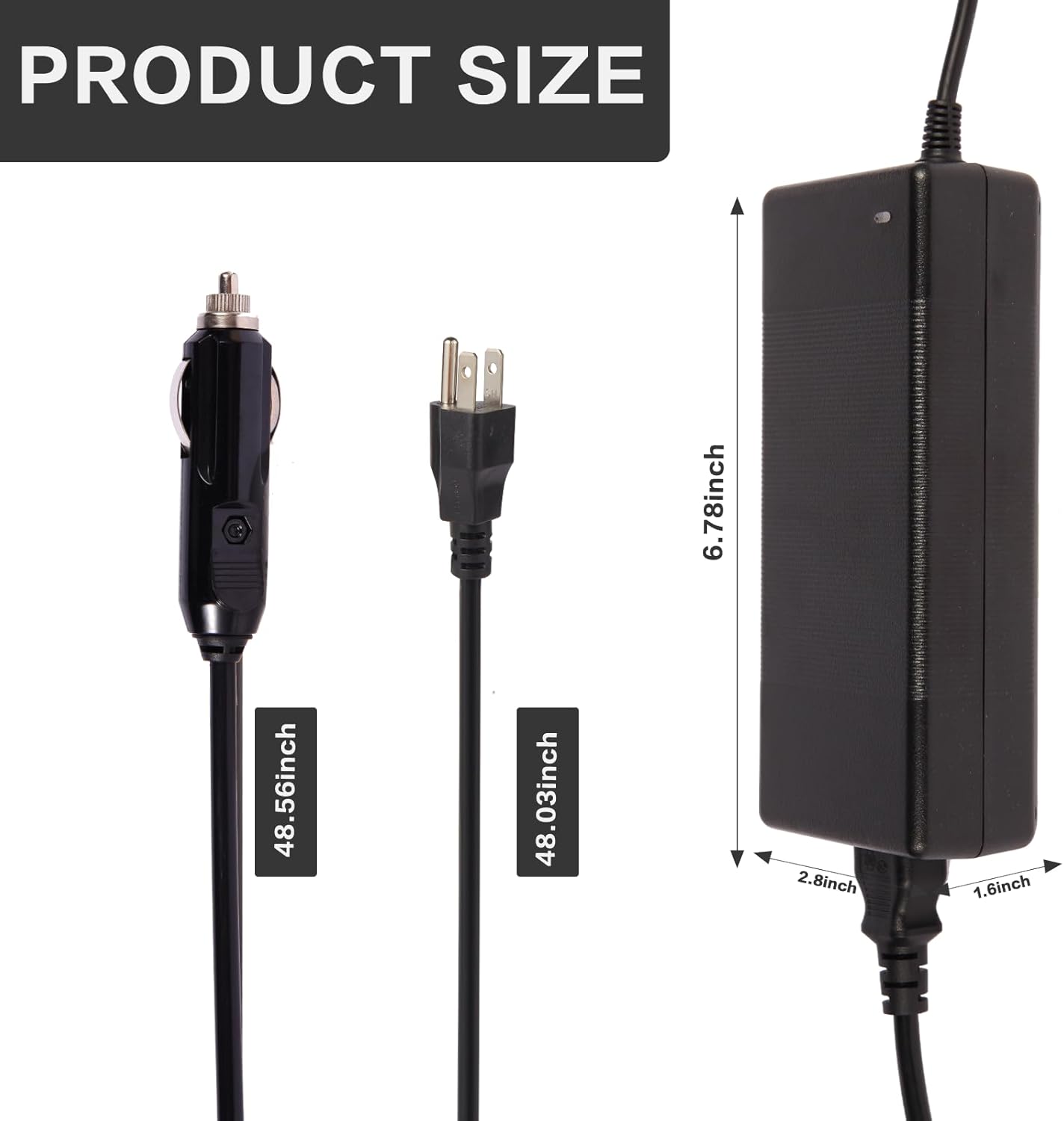 12V 10A Cigarette Lighter Plug AC/DC Power Converter Adapter for GMG Green Mountain Grills DB/JB Davy Crockett P-1001, P-1235,P-1012, GMG-ADP10A, P-1266, P-1283, P-1295