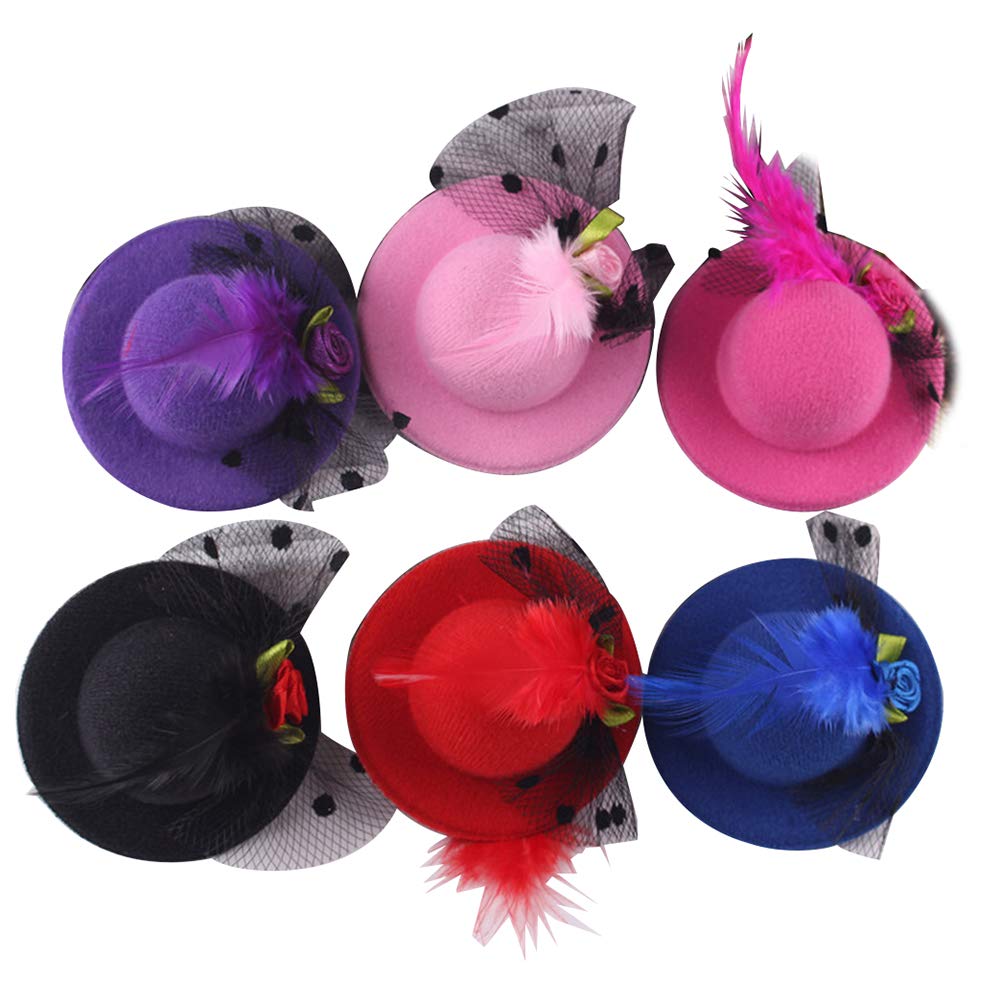 Mini Fascinator Hat Hairpin Hair Clip 