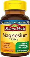Vista 1 de NATURE MADE Magnesio, 250 mg, Tabletas, 100 ct