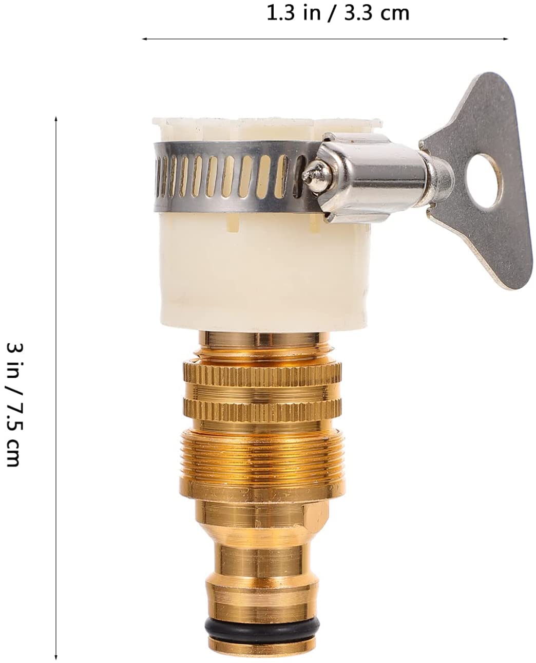 4 pezzi sistema di irrigazione a goccia deviatore rapido tubo non via acqua per connettore rubinetto cucina femmina raccordo lavello domestico collegare rubinetti da giardino raccordi per rubinetti