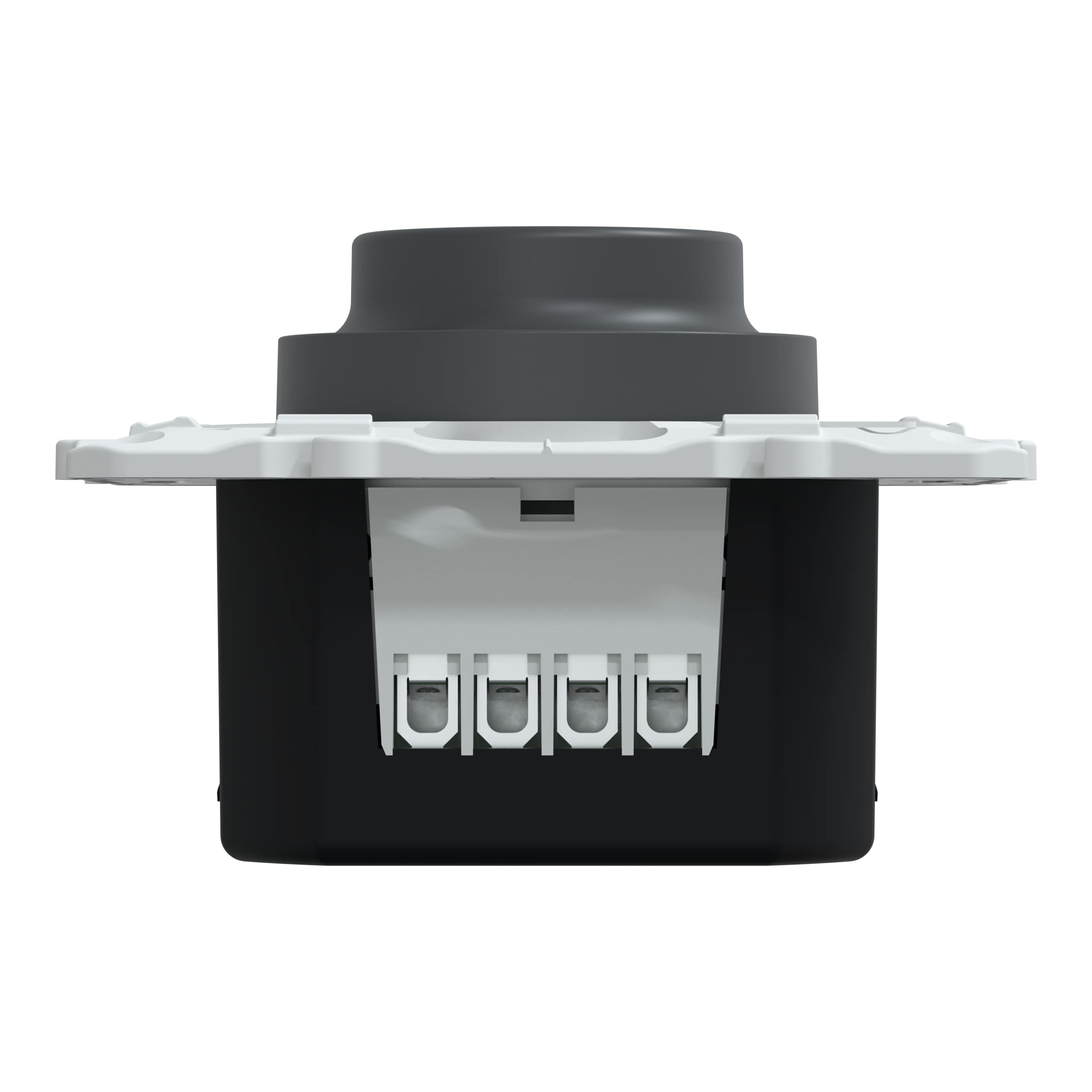 Schneider Electric - Ovalis - Variateur de lumière universel - 2/3 fils - Anthracite - S340519