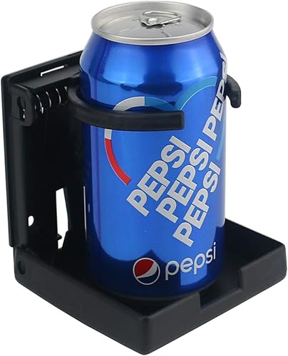 Miniatura 5 de Ogrmar 2 soportes plegables ajustables para bebidas, portavasos ajustables para marina, barco, caravana, coche, camiones, caravanas, camionetas