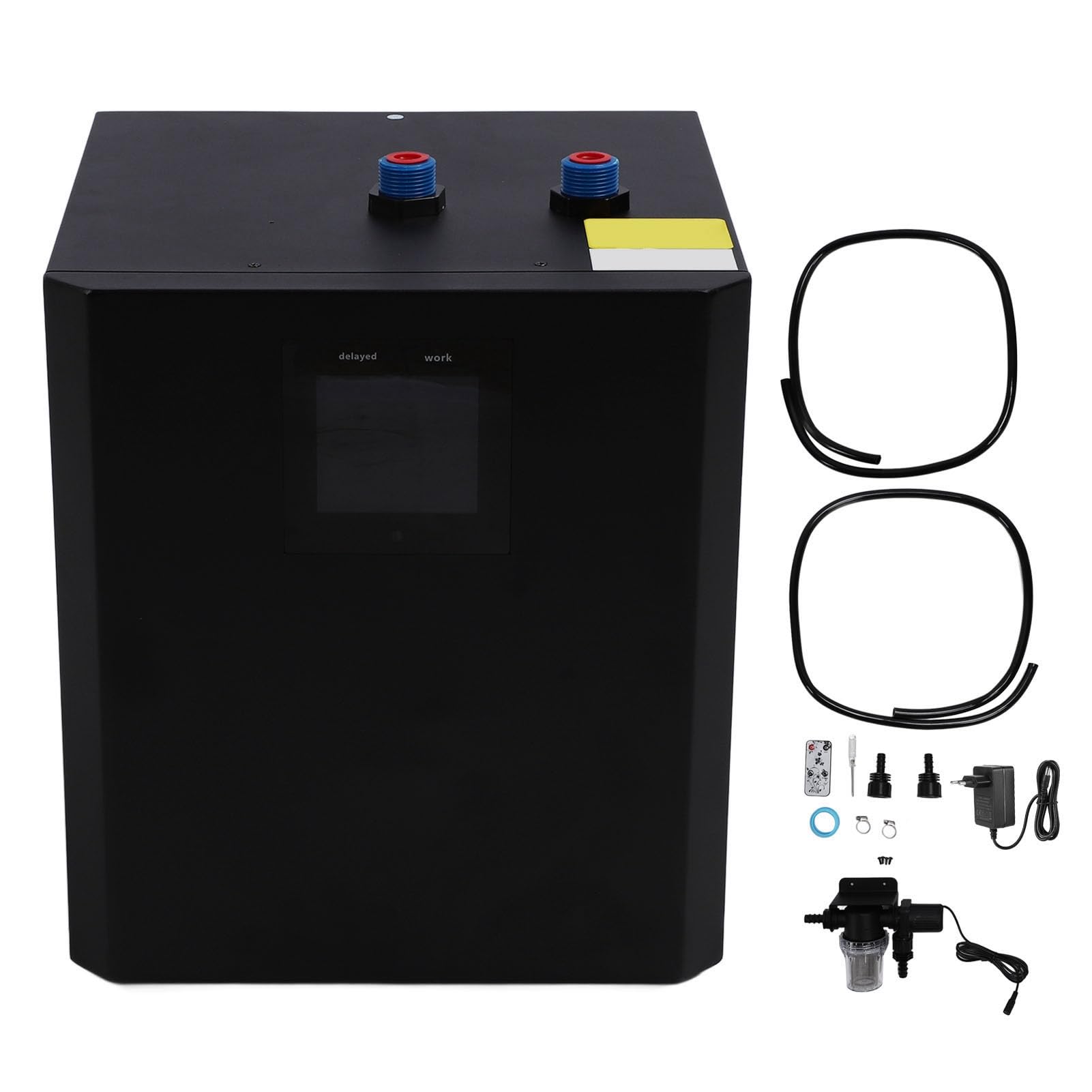 Refrigeratore d'Acqua per Acquari - Refrigeratore d'Acqua 1/3 per Immersione a Freddo con Touch Screen LCD e Telecomando a 3 modalità, Refrigeratore Speciale dal Design