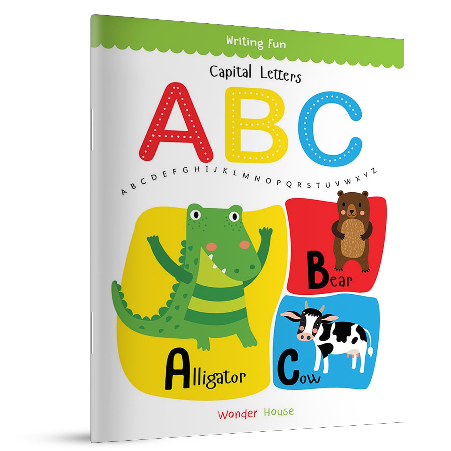 Capital Letters ABC – Write and Practice Book for Kids: Learn to Trace and Write Capital Letters A to Z | Early Writing Skills Workbook with Fun Activities & Big Letters | Alphabet Writing Practice for Preschool & Kindergarten | Ages 3–6 Years (Writing Fun Series) | 2+ hours of Learning time