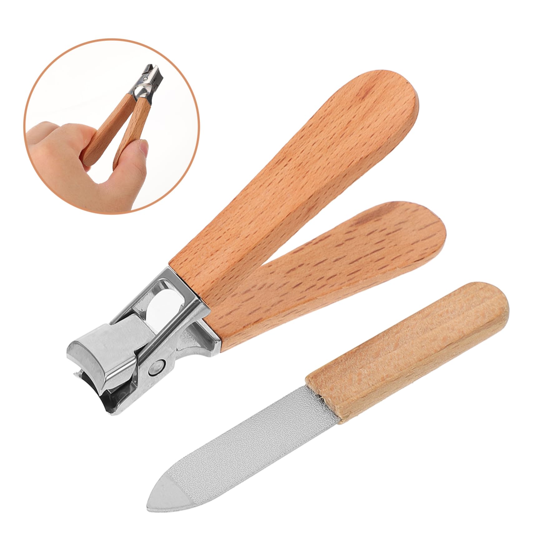 Didiseaon Nail Clippers Professional Manicure Set Kit Stainless Steel Portable Nail Care Tool Set