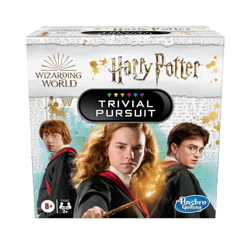 Immagine del prodotto Hasbro Gaming Trivial Pursuit Harry Potter, sfida trivial in versione compatta per 2 o più giocatori, 600 domande, dagli 8 anni in su, multi