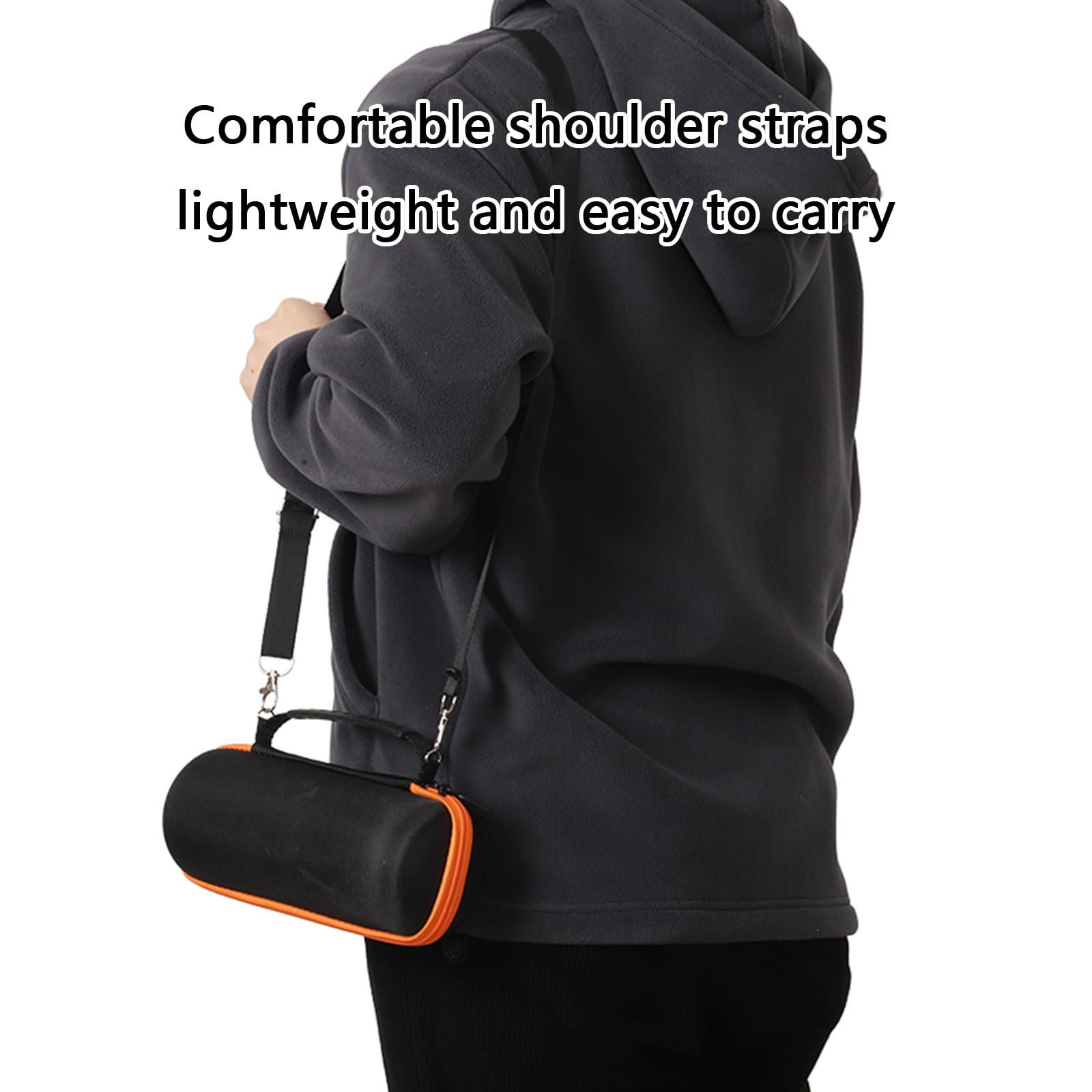 Shockproof and Speakers Bag for Speakers Includes Comfortable Shoulder Strap for Easy Carrying