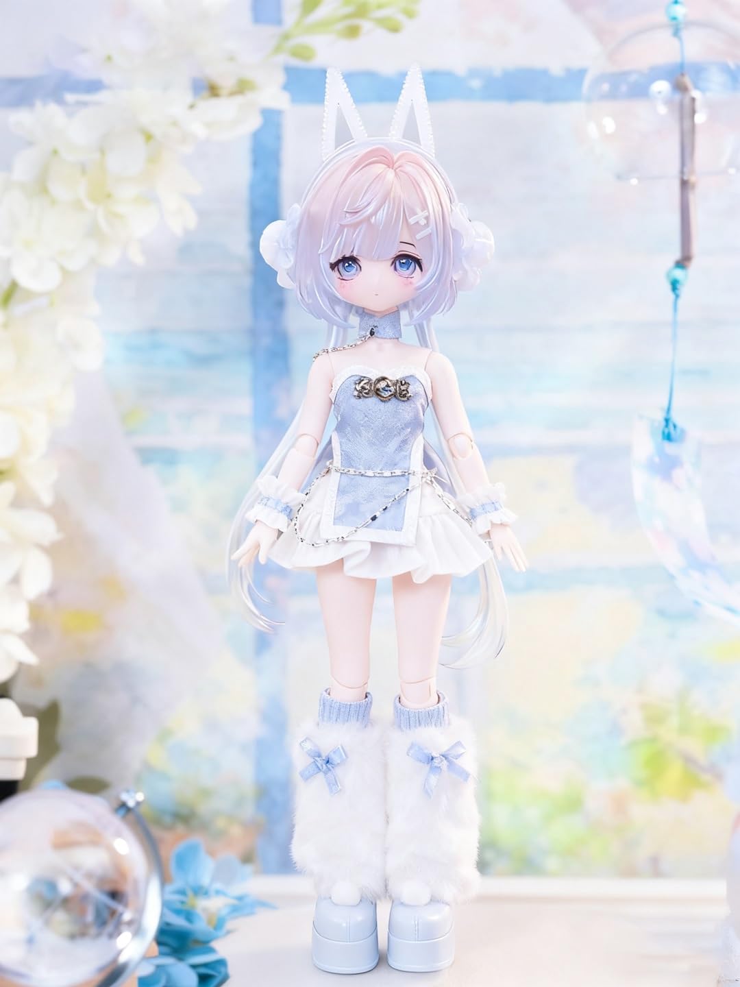 Amazon.co.jp: BJDブラインドドール シリーズ 高約20cm PVC&ABS素材 1