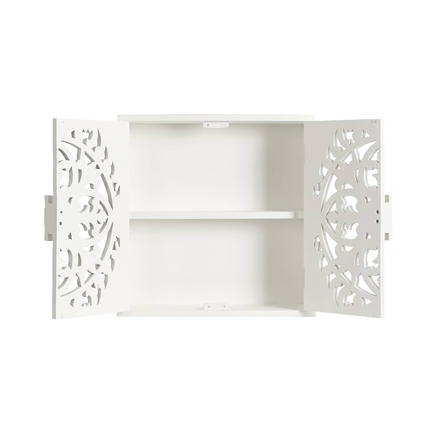 Amazon.com: Kate and Laurel Saanvi Traditional Carved Wood