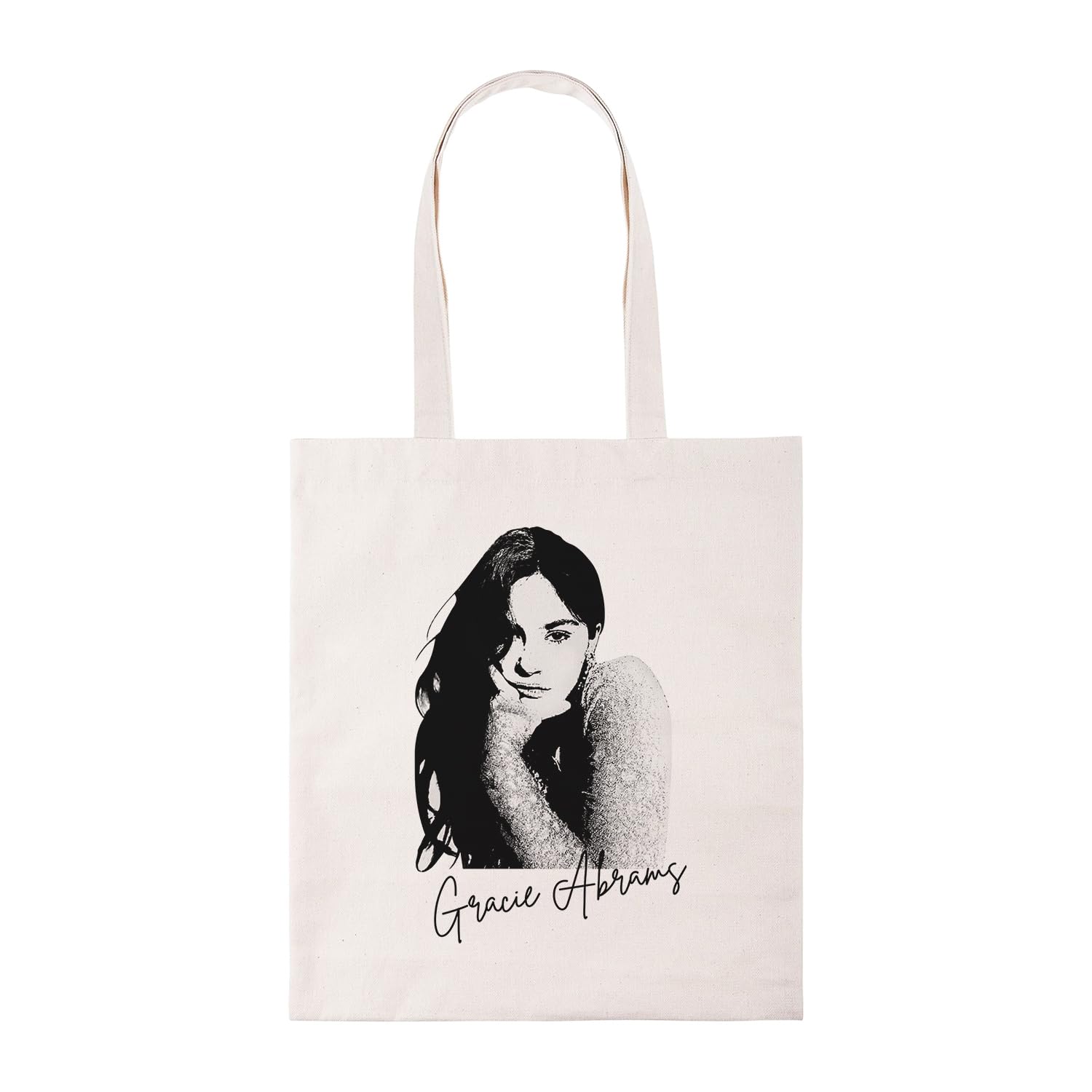 New Spirit Original Gracie Abrams Tote bag cotton shopper shopping bag reusable bags trending trend iconic icon meme viral graphic tee cute