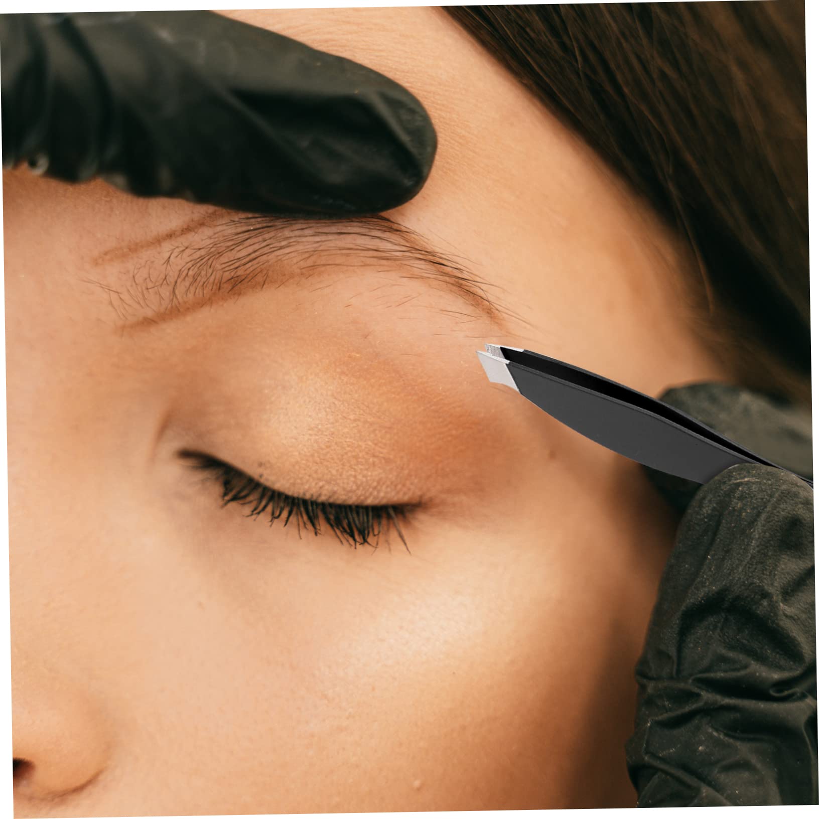 Didiseaon 20pezzi Pinzette Per Sopracciglia Clip Per Epilazione Per Trucco Strumento Compatto e Leggero Per Uso Quotidiano e Viaggi