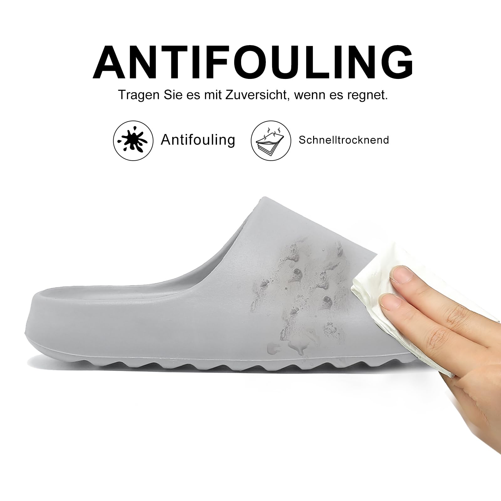 Ciabatte Uomo Donna Estive Pantofole Cozy Slides Casa Foam Slide Piscina Scarpe Slippers Gomma Mare Sandali