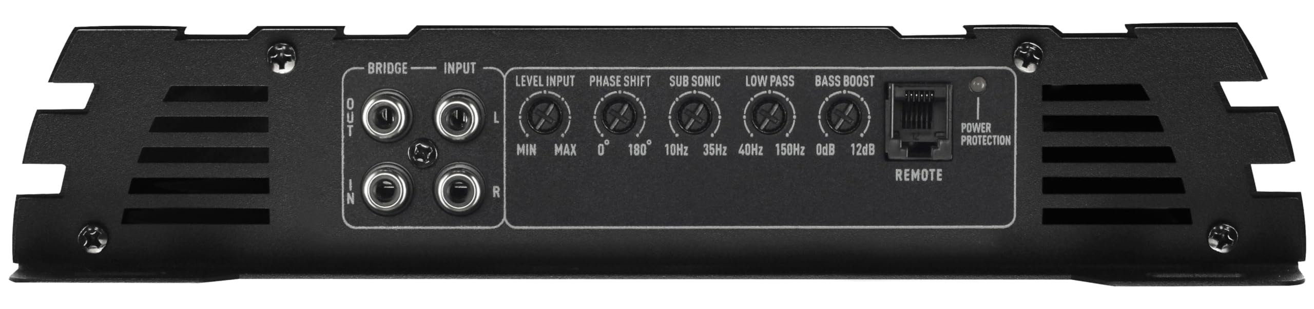 CRUNCH AMP GPX-2200.1D - Amplificador de potencia para coche (2200 W, 1 canal, mono)
