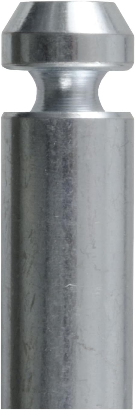 CURT 21582 Trailer Hitch Pin & Clip with Grooved Head, 5/8-Inch Diameter, Fits 2 or 2-1/2-Inch Receiver, Clear ZINC