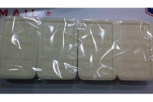 4 Pack of Castile Soap Bars Made in Spain - 2 oz. Individually Sealed