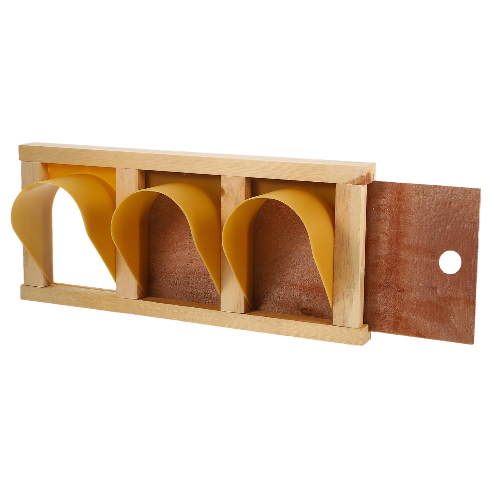 Didiseaon Pigeon Door for Birdcage with One-way Entrance, Wooden and Abs Material, European Style, User-friendly Design Suitable for Pigeon Coop and Dove Enclosures