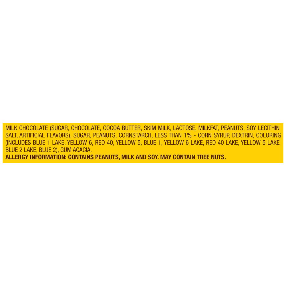 M&M'S Peanut Milk Chocolate Candy Bulk Pack, Sharing Size, 10.7 oz Bag (Pack of 12)